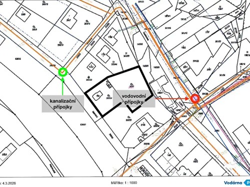 Prodej stavebního pozemku 2026 m²