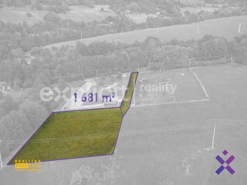 Prodej stavebního pozemku 1681 m²
