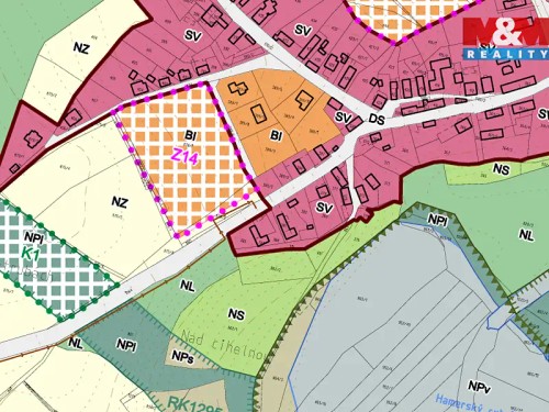 Prodej stavebního pozemku 1171 m²