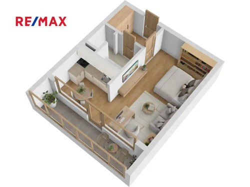 Prodaný  byt 1+kk 30 m²