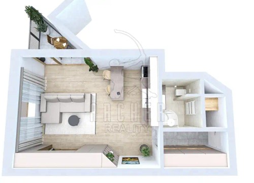 Prodej bytu 1+kk 44 m²