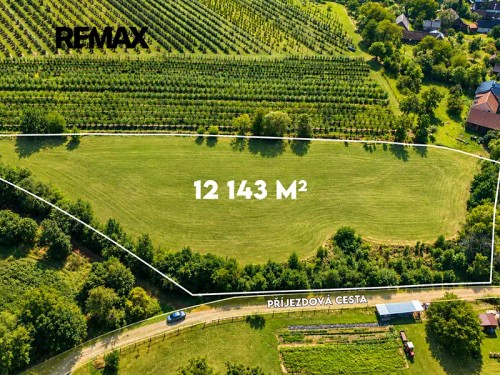Prodej stavebního pozemku 12143 m²