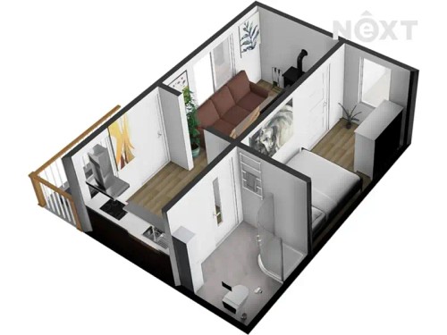 Prodej chaty 39 m², pozemek 393 m²