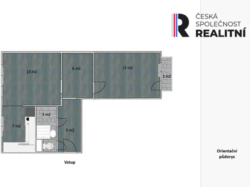 Prodaný byt 2+kk 52 m²