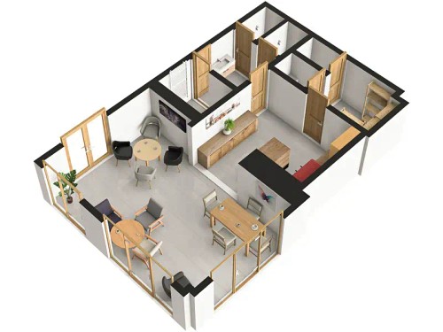 Prodej bytu 2+kk 63 m²