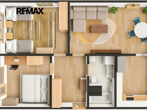 Prodej bytu 3+1 73 m²