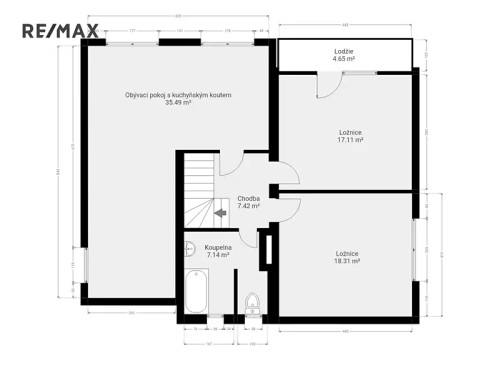 Prodaný  dům 164 m², pozemek 1110 m²