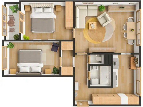 Prodej bytu 3+1 73 m²