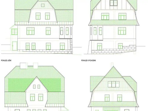 Prodej projektu 431 m², pozemek 1207 m²
