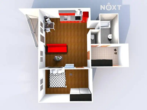 Prodaný byt 2+kk 56 m²