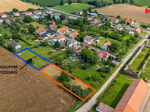 Prodej stavebního pozemku 1187 m²