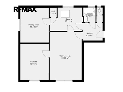 Prodej bytu 3+1 74 m²