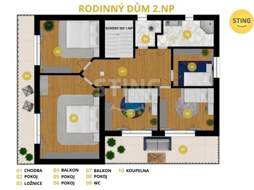 Prodej domu 279 m², pozemek 499 m²