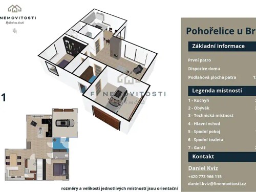Prodej domu 202 m², pozemek 708 m²