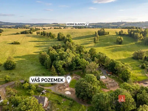 Prodej stavebního pozemku 1381 m²