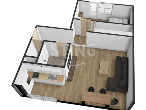 Prodej bytu 2+1 54 m²