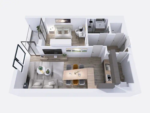 Prodej bytu 2+kk 53 m²