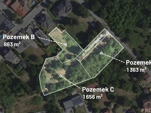 Prodej stavebního pozemku 4189 m²