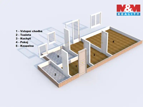 Prodaný byt 2+kk 45 m²