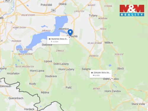 Prodej stavebního pozemku 445 m²