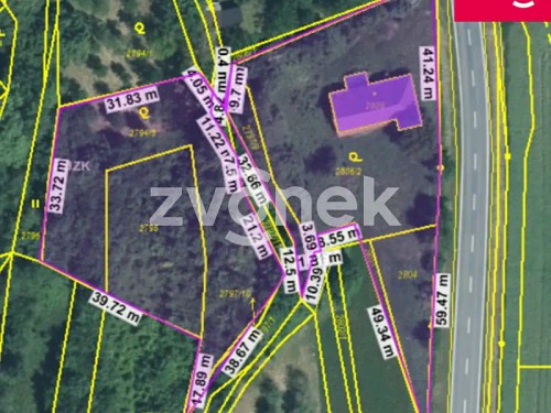 Prodej stavebního pozemku 4667 m²