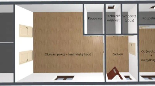 Prodej domu 90 m², pozemek 1500 m²