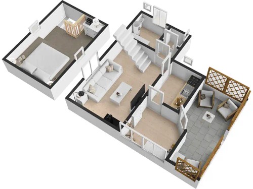 Prodej chaty 45 m², pozemek 404 m²