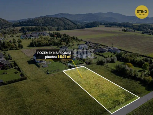 Prodej stavebního pozemku 1541 m²