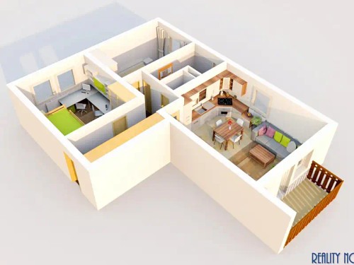 Prodaný  byt 3+kk 81 m²