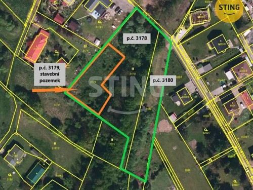 Prodej stavebního pozemku 5079 m²
