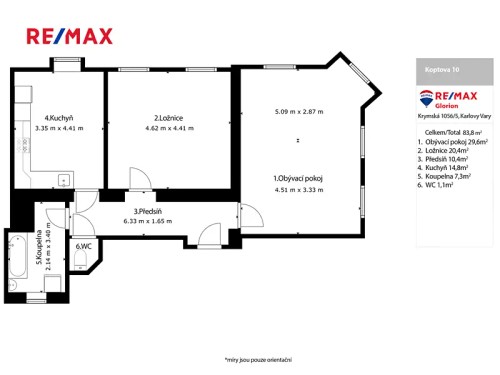Prodej bytu 2+1 78 m²