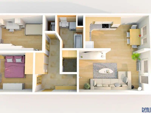 Prodaný  byt 3+kk 74 m²