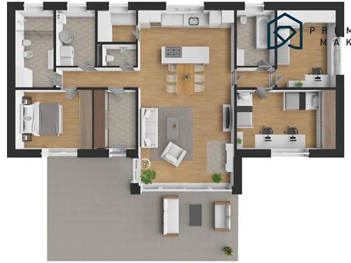 Prodej stavebního pozemku 609 m²