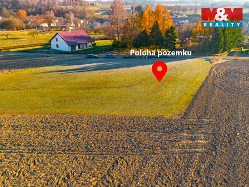 Prodej stavebního pozemku 1378 m²