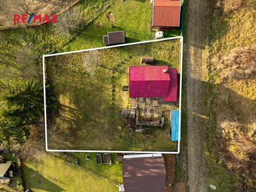 Prodej chaty 43 m², pozemek 599 m²