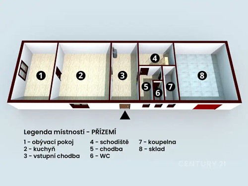 Prodej chaty 140 m², pozemek 292 m²