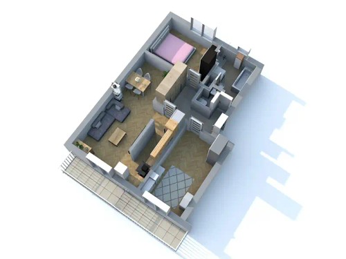 Prodej bytu 3+kk 62 m²