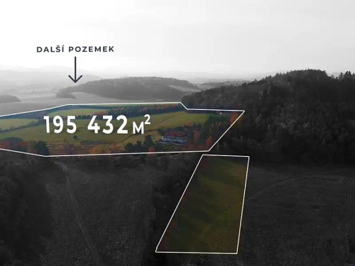 Prodej vily 743 m², pozemek 195432 m²