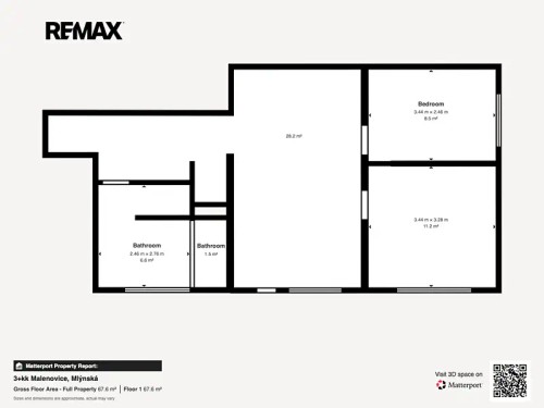Prodej bytu 3+kk 61 m²