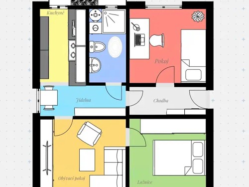 Prodaný byt 3+1 65 m²