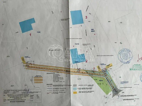 Prodej stavebního pozemku 1260 m²