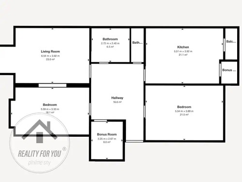 Prodaný  byt 3+1 125 m²