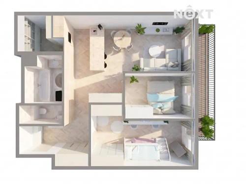 Prodej bytu 3+kk 80 m²