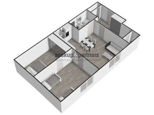 Prodej bytu 3+kk 49 m²