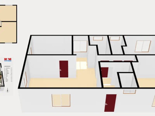 Prodej domu 70 m², pozemek 882 m²