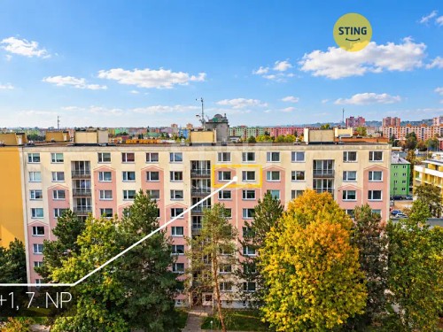 Prodej bytu 2+1 56 m²