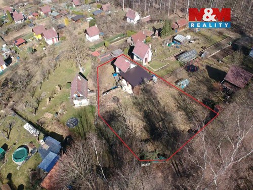 Prodej chaty 22 m², pozemek 632 m²