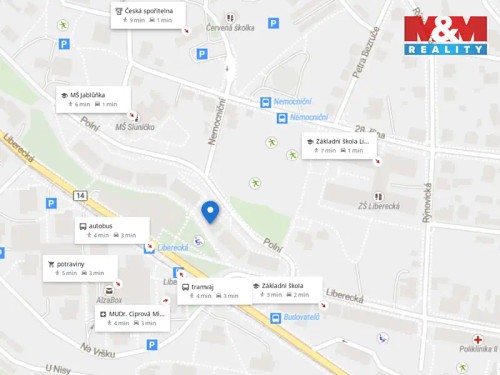 Prodaný byt 2+1 62 m²