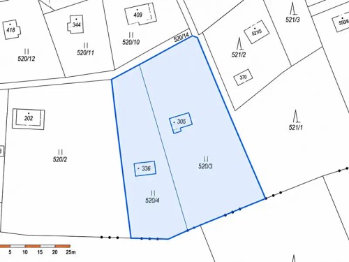 Prodej chalupy 48 m², pozemek 1415 m²