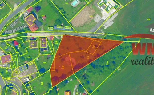 Prodej stavebního pozemku 4036 m²